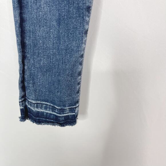 AG Womens 28 Legging Ankle Super Skinny Jeans Denim 10 Year Heirloom Distressed - Picture 5 of 11